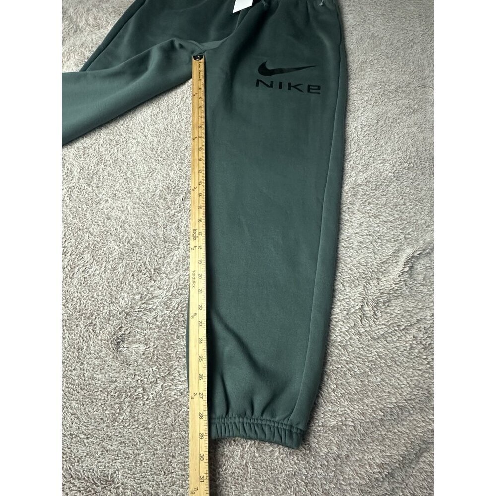 NIKE Sportswear Phoenix Fleece High-Waisted Oversized Pants Size M Green New - Picture 5 of 15